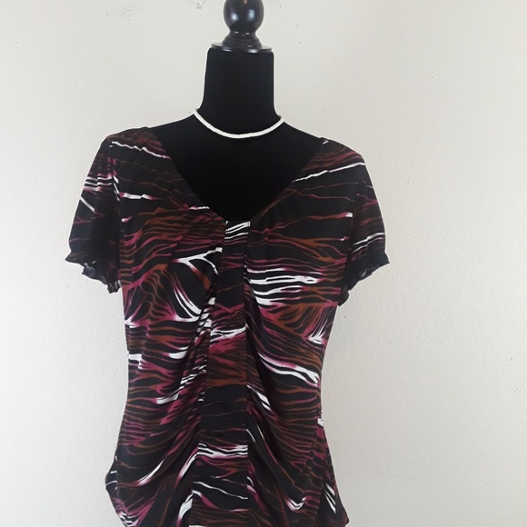 Worthington Tops - WORTHINGTON Stretch Women's  Multi Size XL